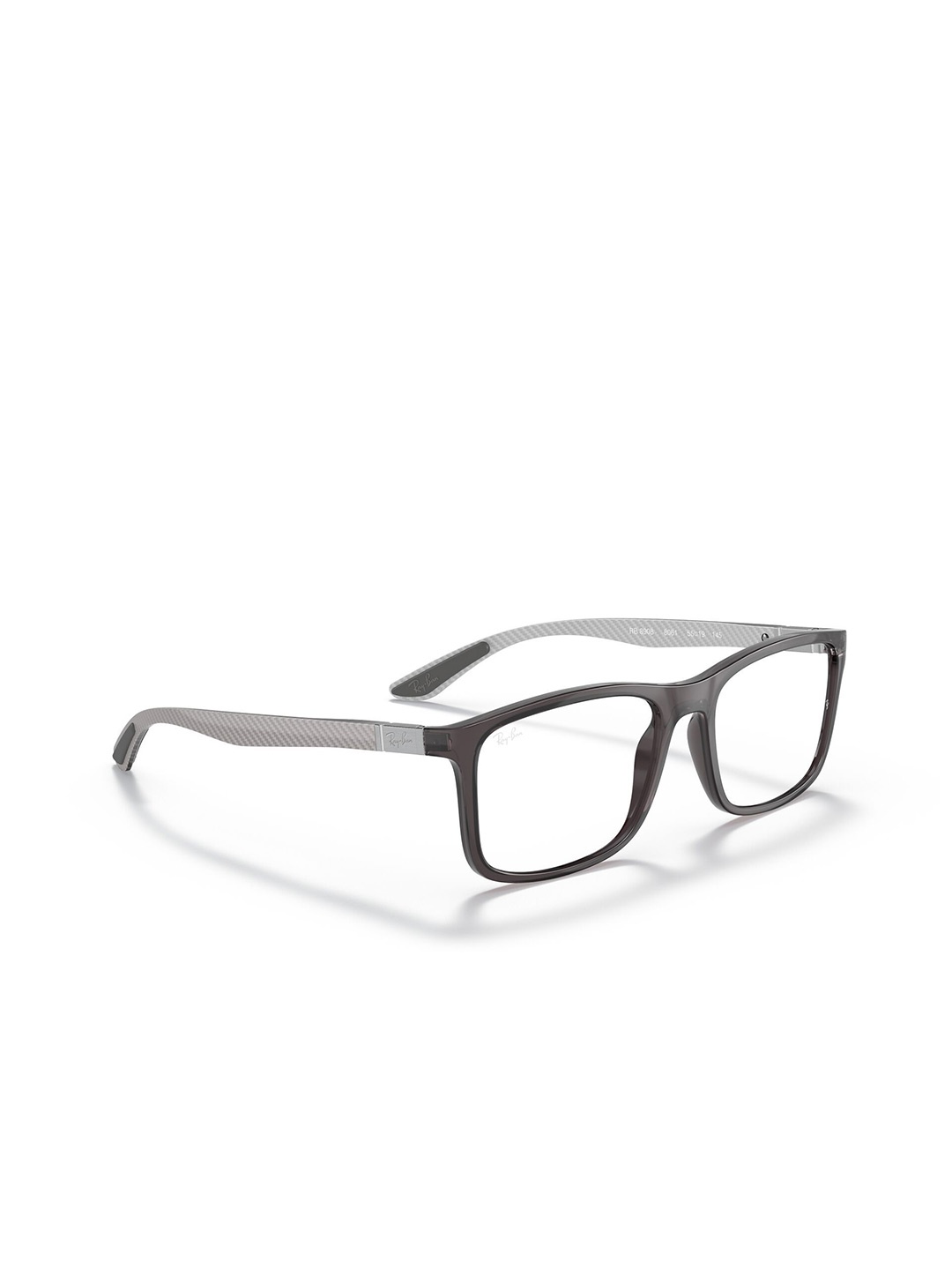 

Ray-Ban Unisex Rectangle Grey Frames - 0RX8908806155, White