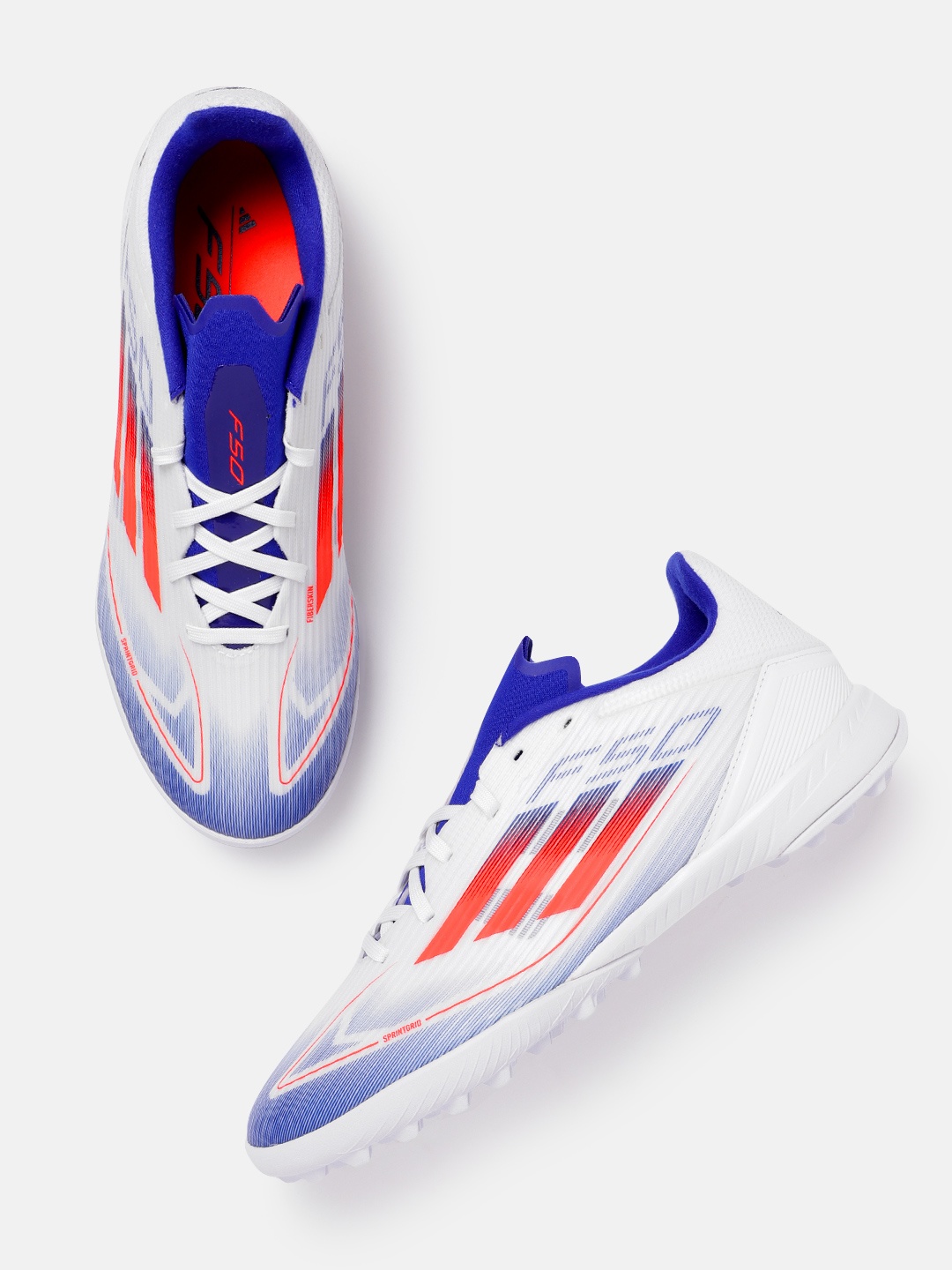 

ADIDAS Unisex F50 League TF Football Shoes, White