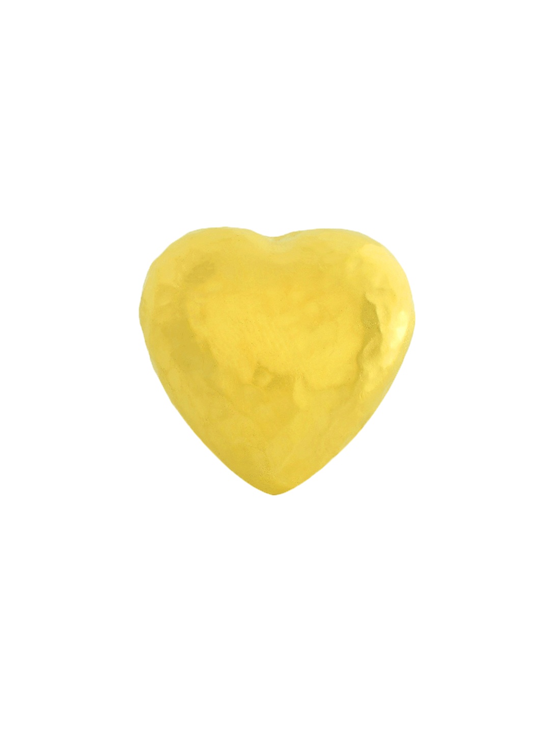 

ARVINO Women Gold Plated Textured Heart Finger Ring