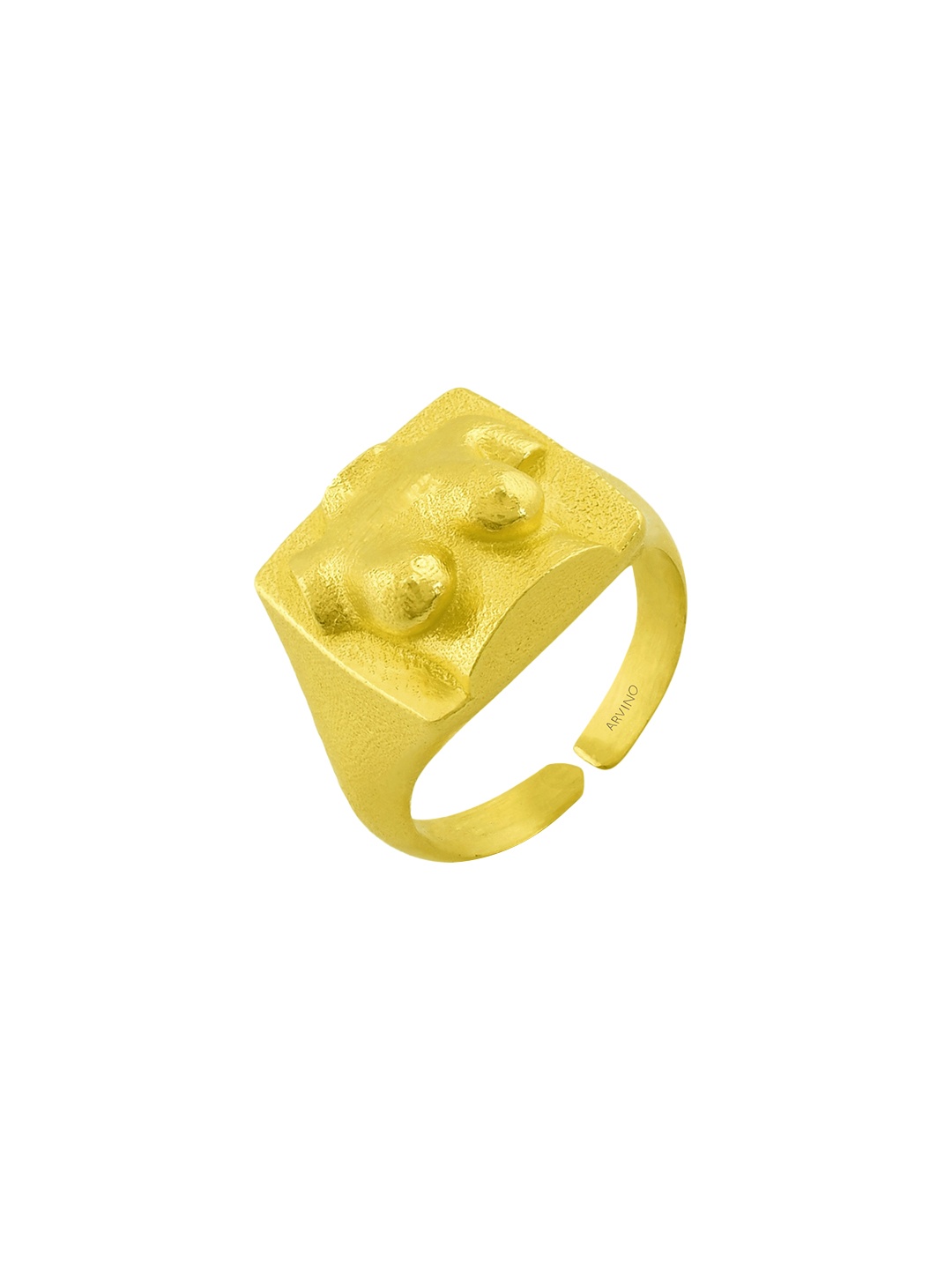 

ARVINO Women Gold-Plated Handcrafted Finger Ring