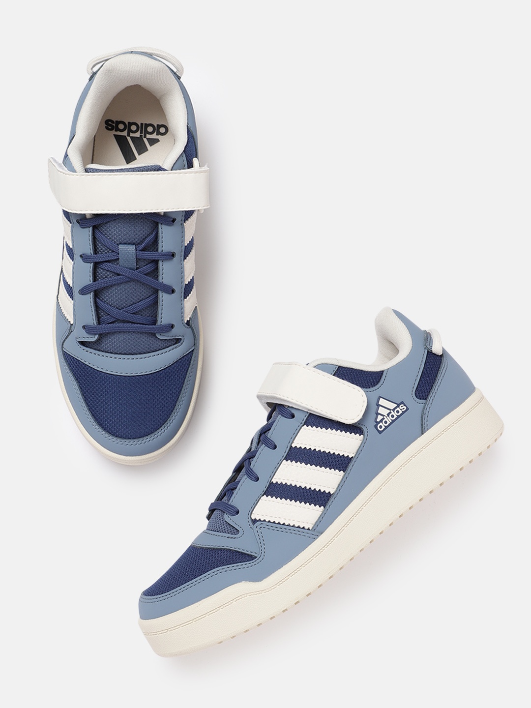 

ADIDAS Unisex Heather Low Tennis Shoes, Blue