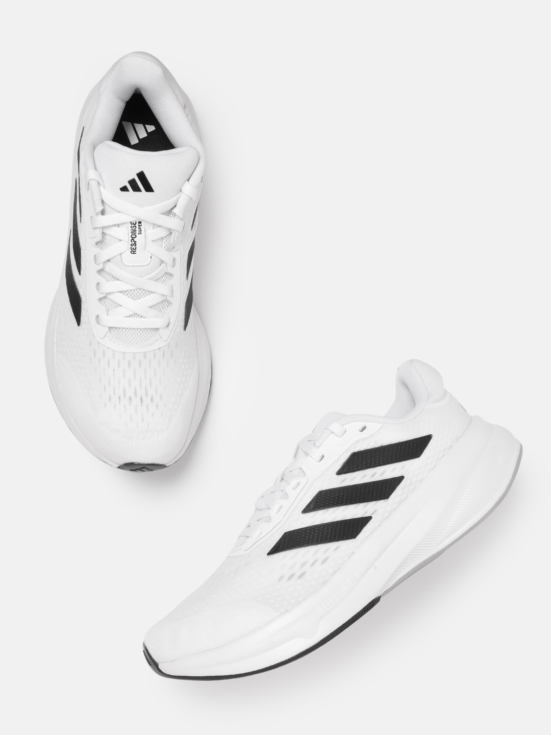 

ADIDAS Men Woven Design Response Super Running Shoes, White