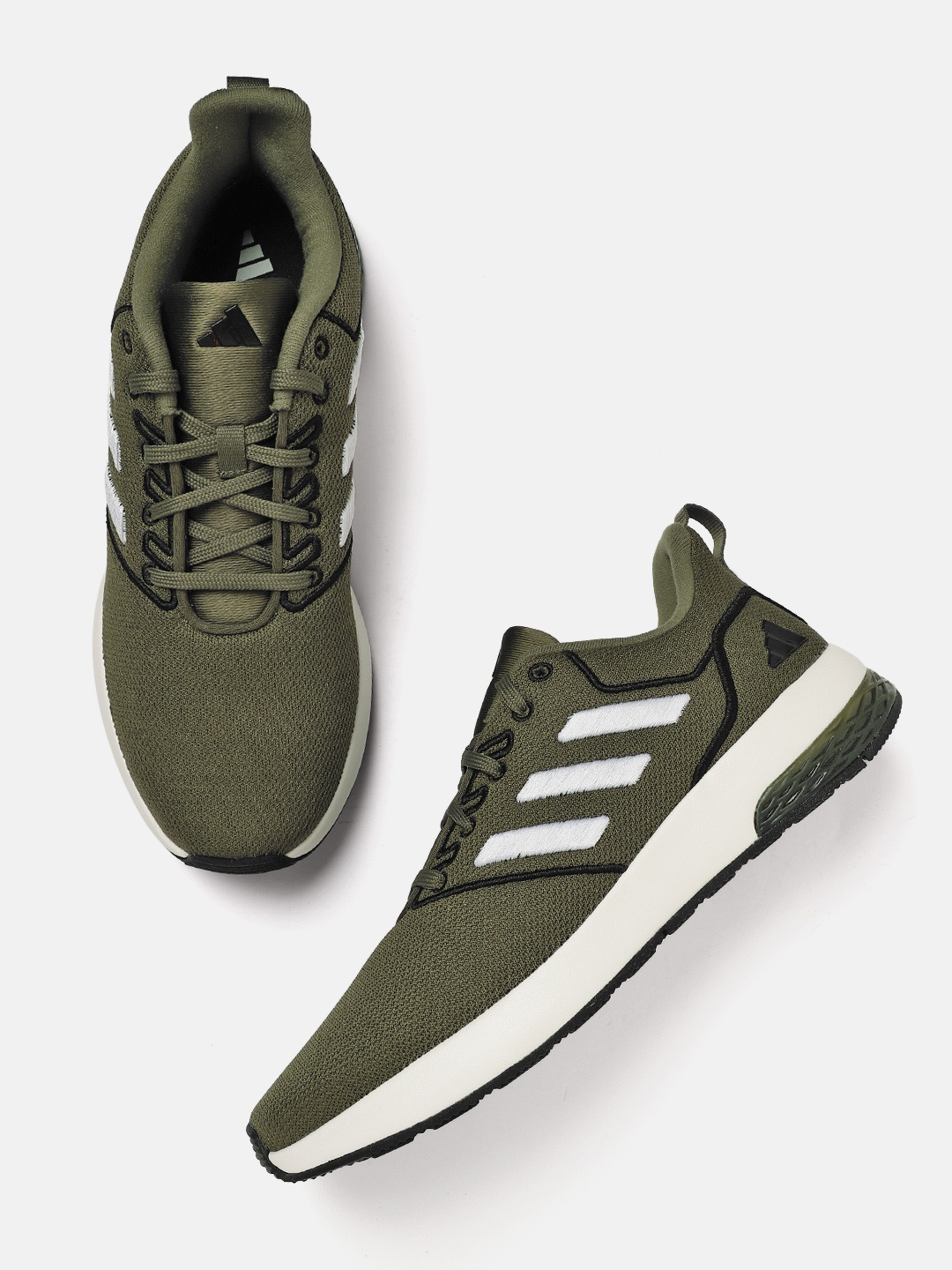 

ADIDAS Men Woven Design Flair Mode Running Shoes, Green