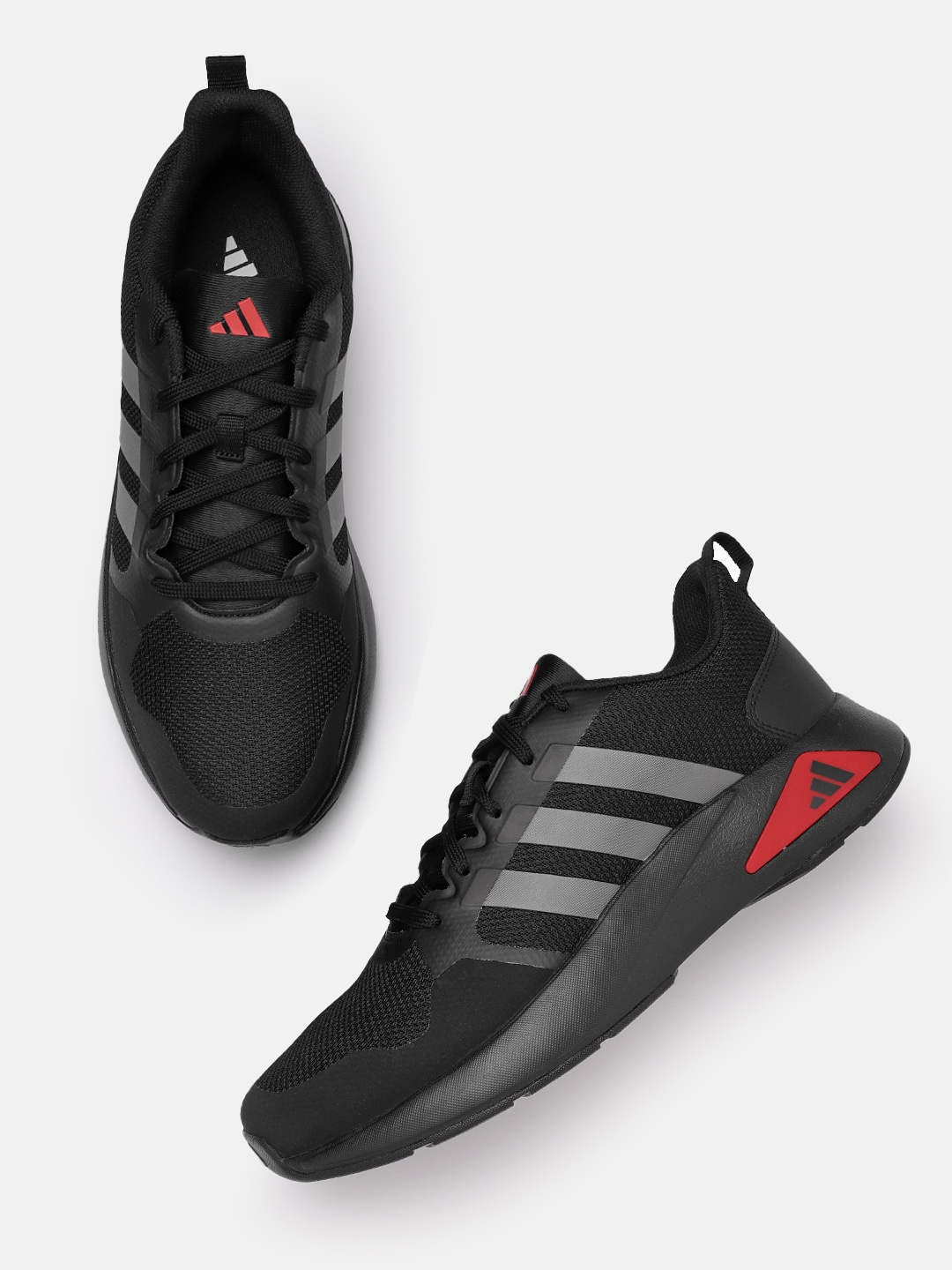 

ADIDAS Men Laufen Speed Running Shoes, Black