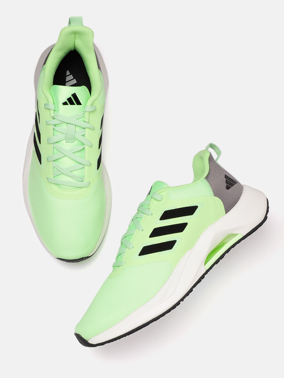 

ADIDAS Men Woven Design Jolt Runner Shoes, Fluorescent green