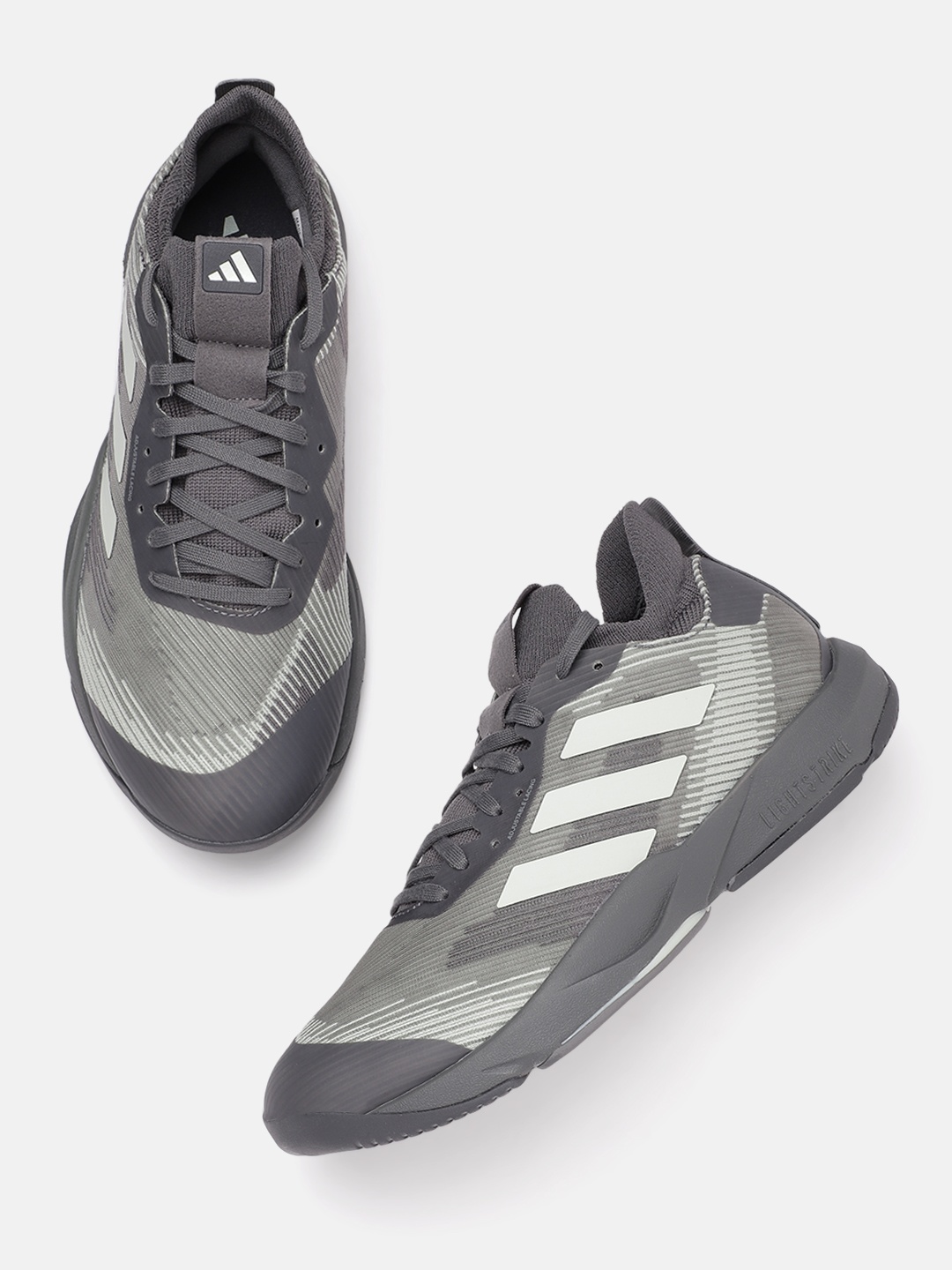 

ADIDAS Men RAPIDMOVE ADV TRAINER M Training or Gym Shoes, Grey