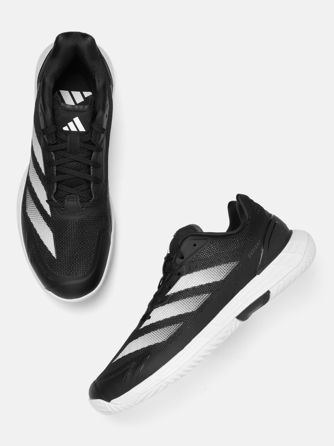 

ADIDAS Men Defiant Speed 2 Tennis Shoes, Black