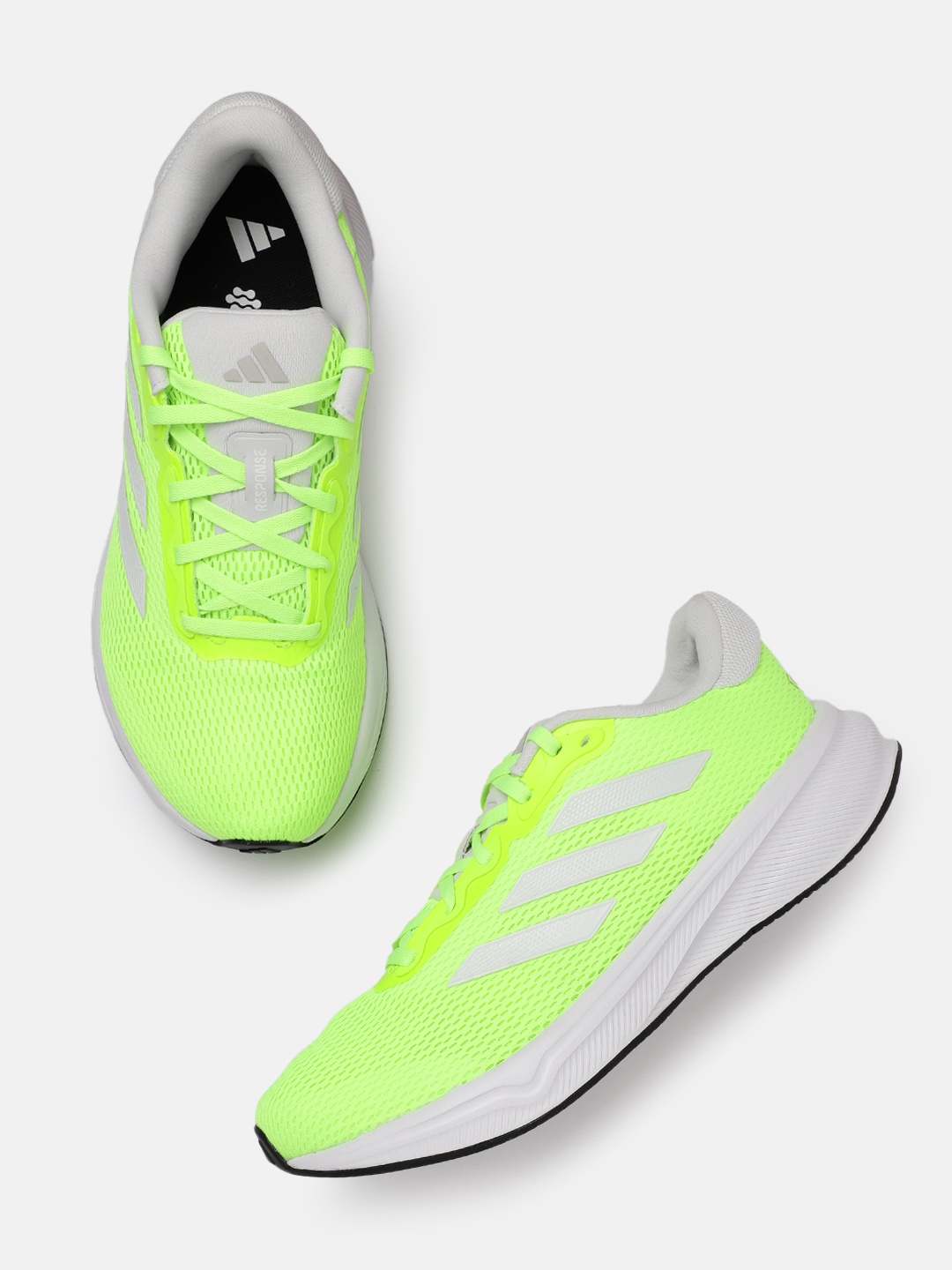 

ADIDAS Men Response Running Shoes, Fluorescent green