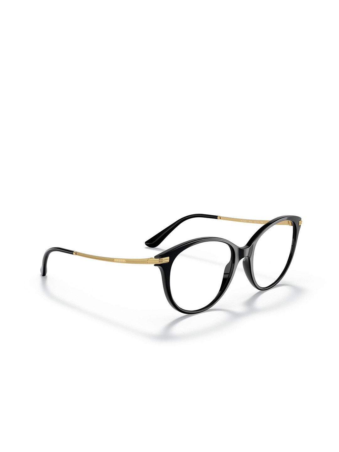 

vogue Women Full Rim Round Frames, Black