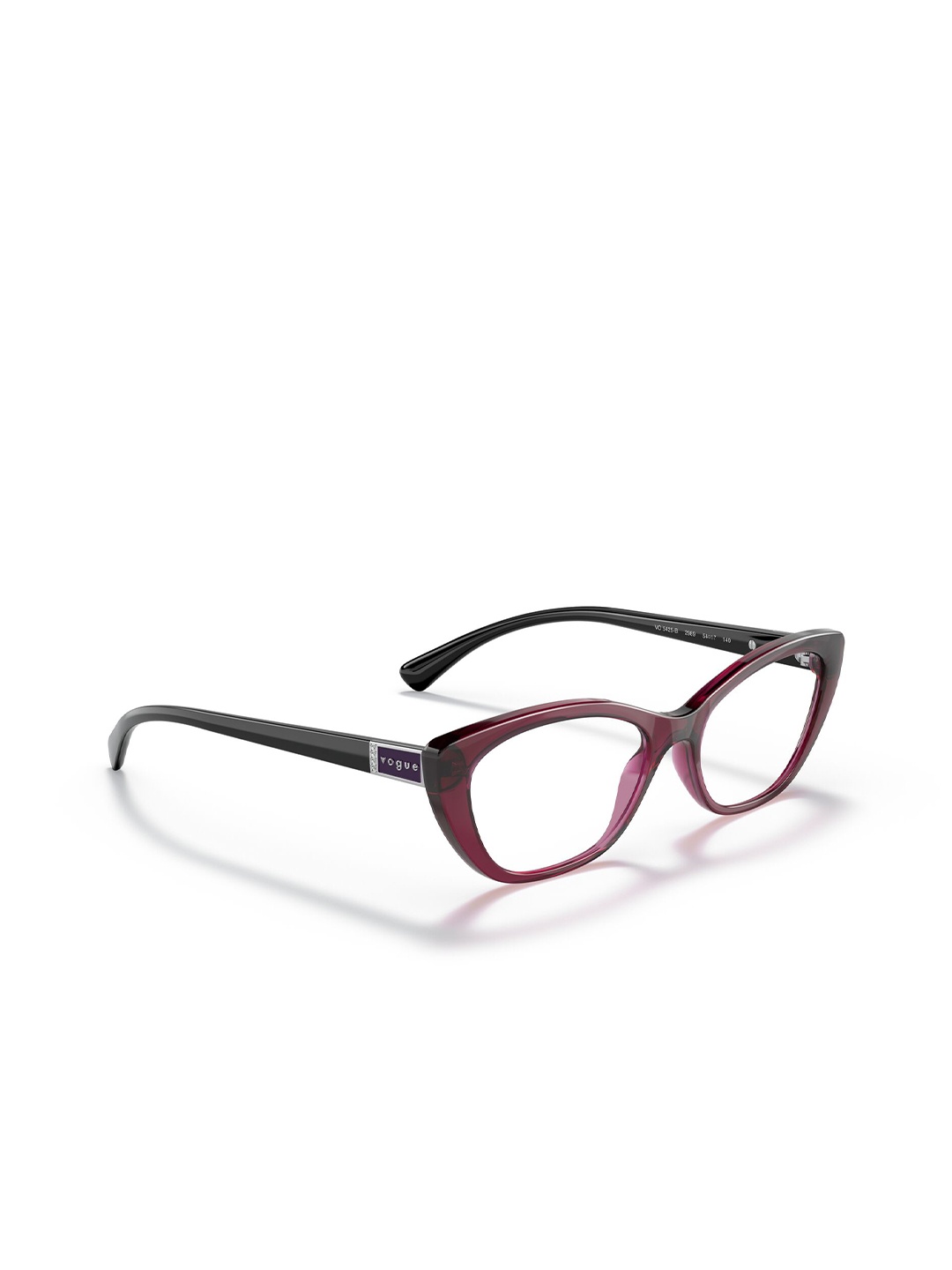 

Vogue Eyewear Women Full Rim Oval Frames, Maroon