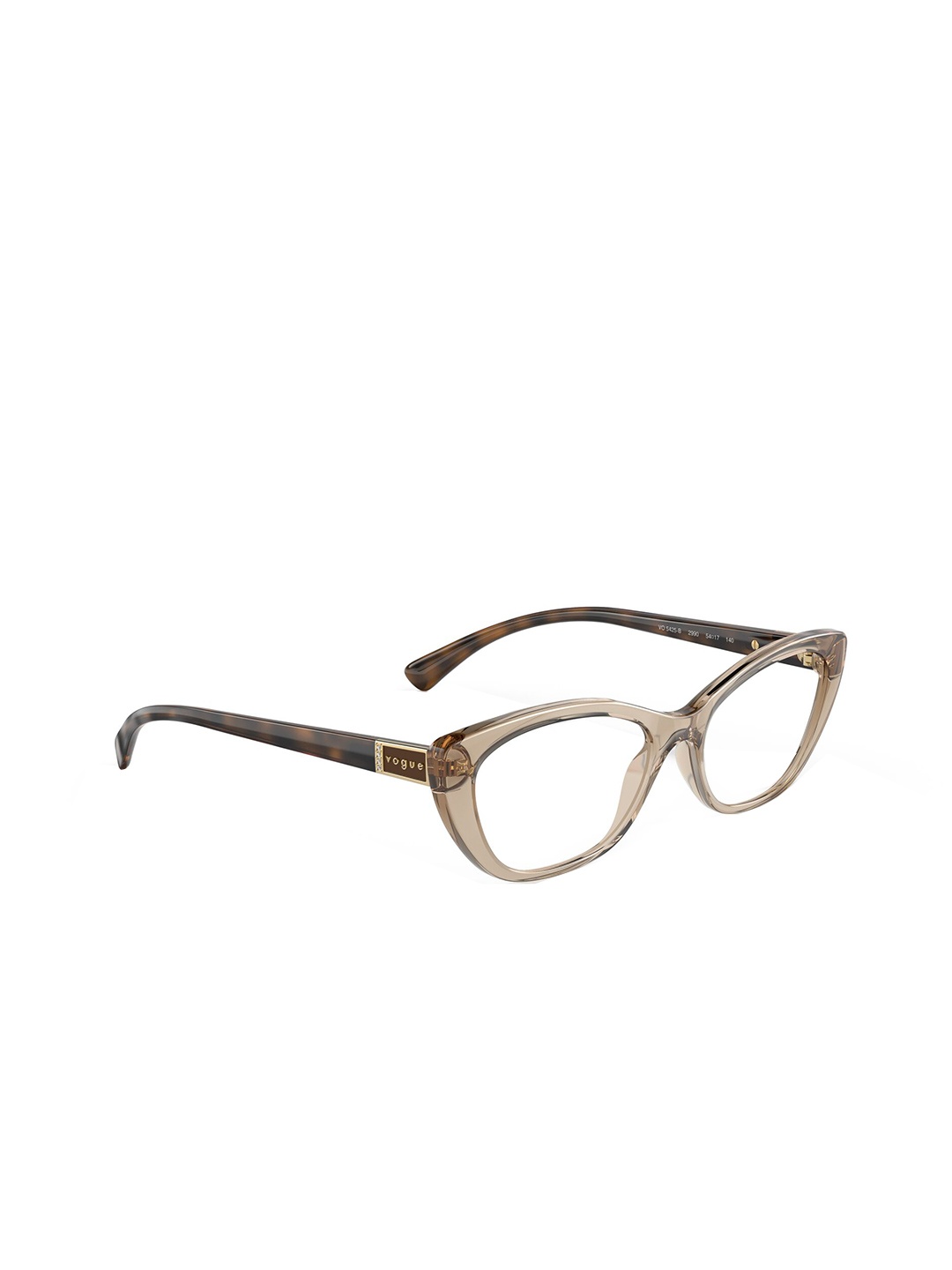 

Vogue Eyewear Women Oval Light Brown Frames - 0VO5425B299052, White