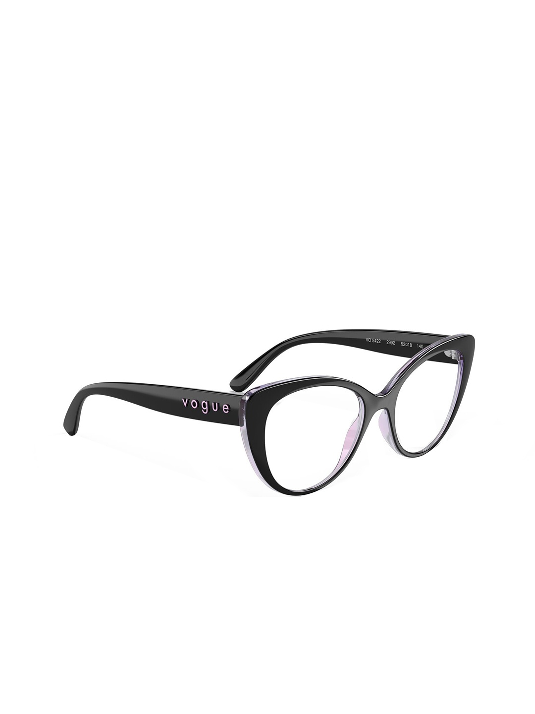 

vogue Women Full Rim Butterfly Frames, Transparent