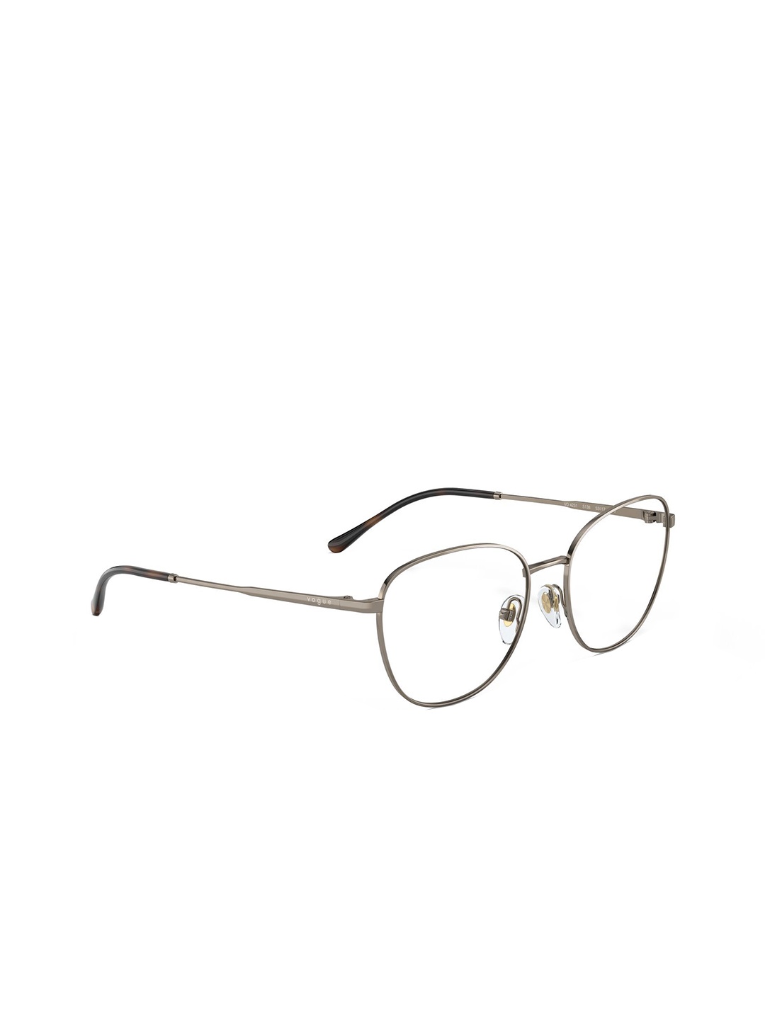 

vogue Women Rimless Butterfly Frames, Gold