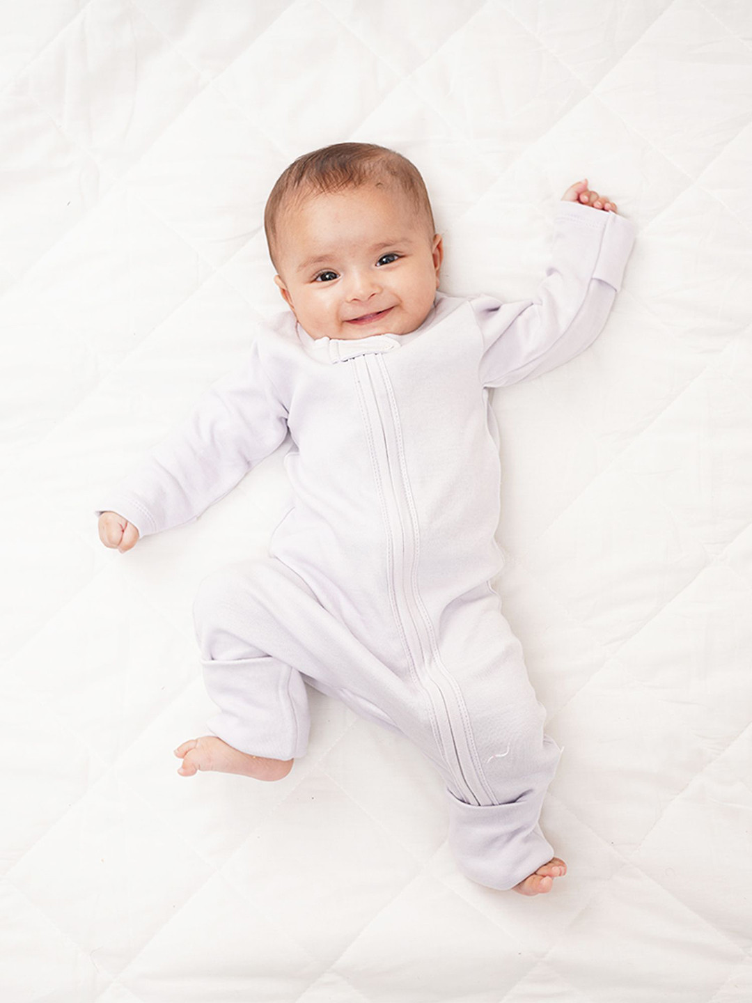 

GREENDIGO Unisex Kids Sleepsuit, Purple