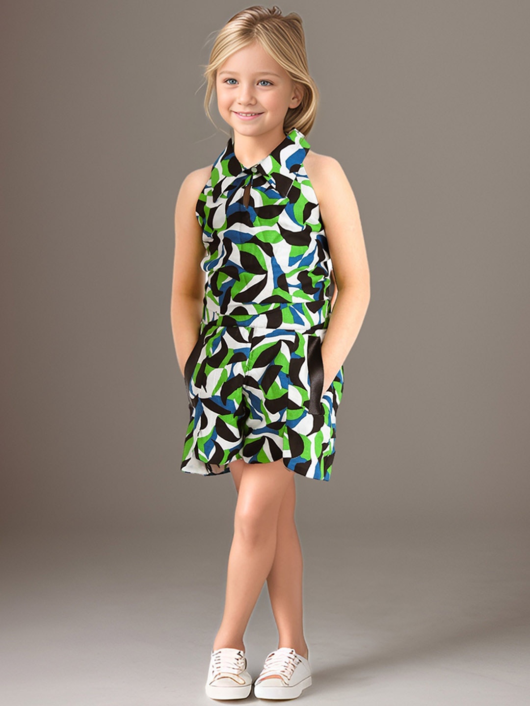 

Safehugs Printed Pure Cotton Clothing Set, Blue