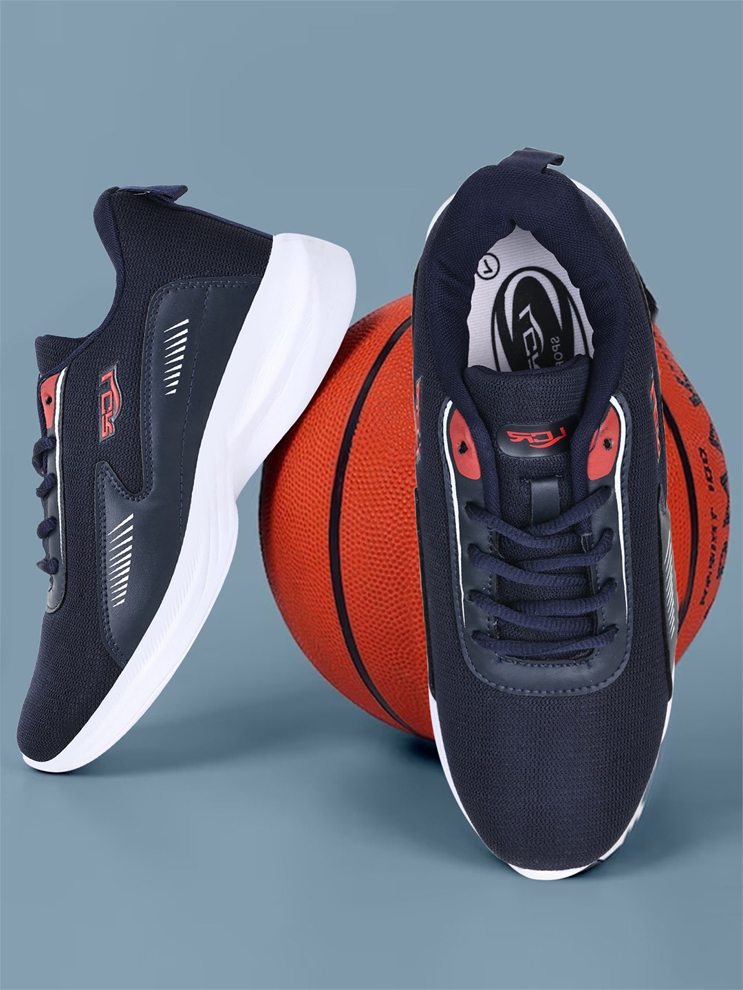 

Lancer Men Mesh Walking Shoes, Navy blue