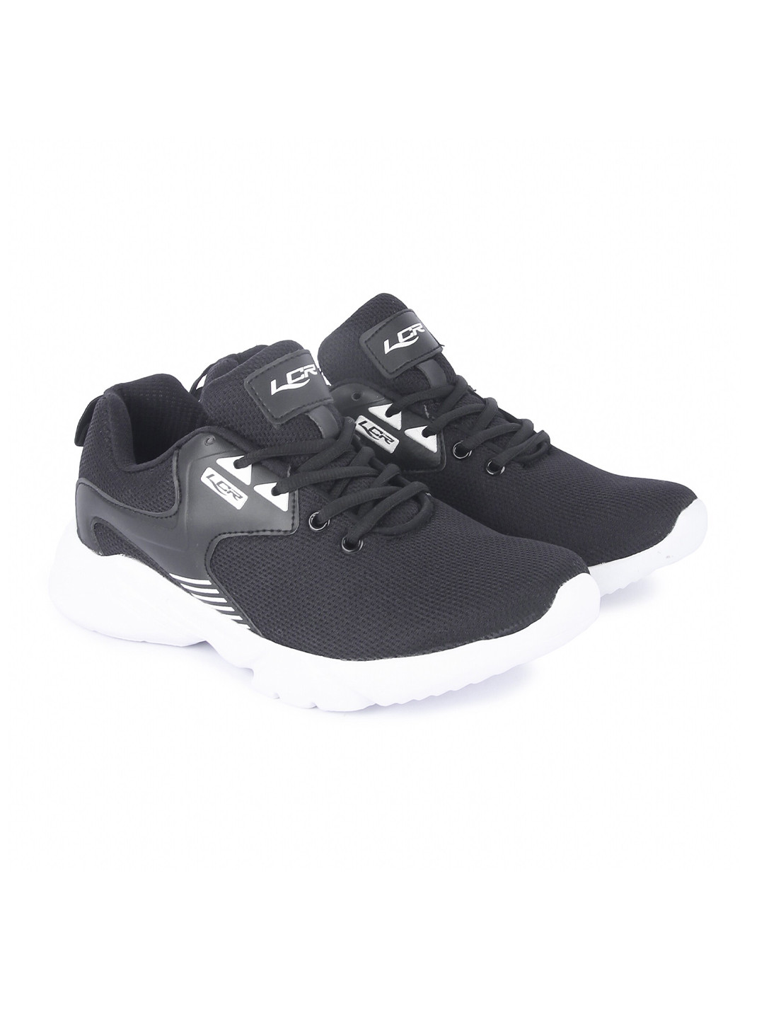 

Lancer Men Mesh Running Shoes, Black