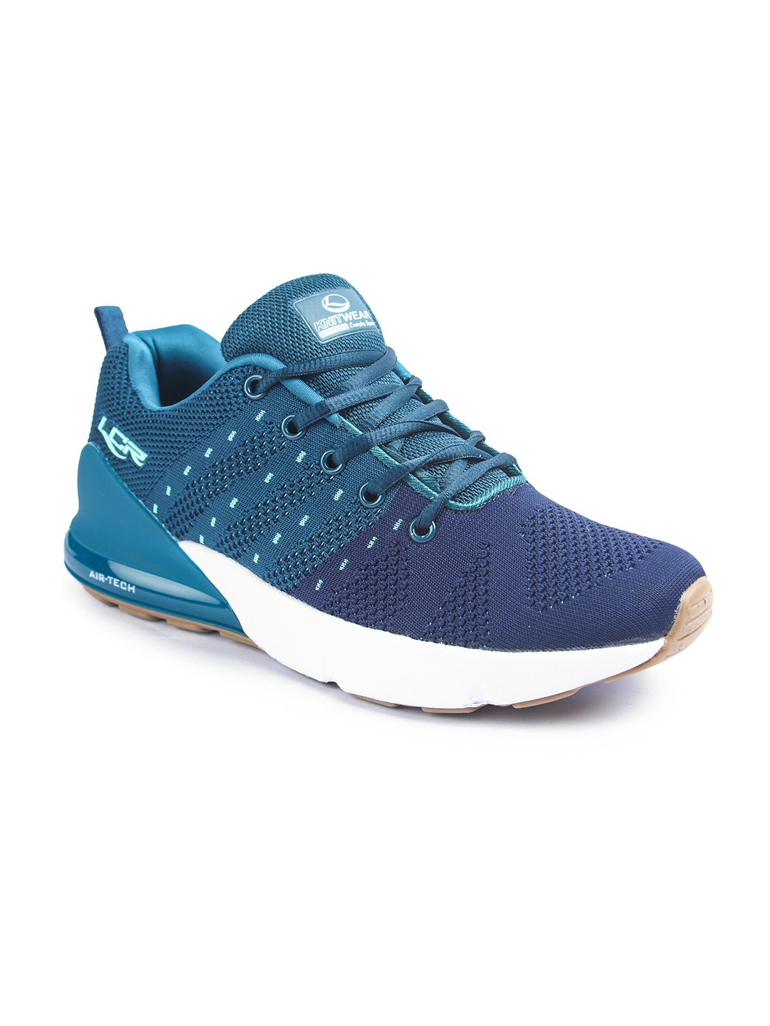 

Lancer Men Textile Walking Shoes, Sea green