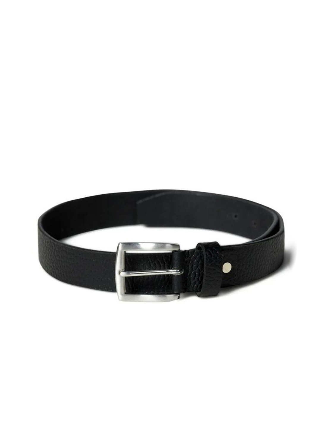 

MaheTri Men Textured Leather Formal Belt, Black