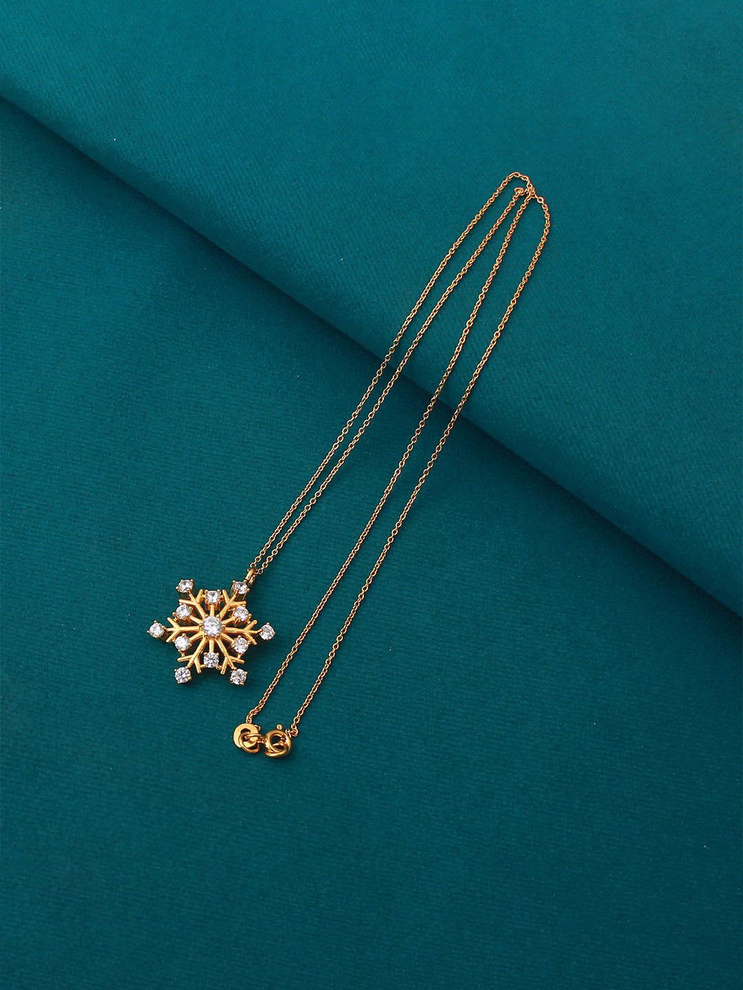 

Mirana Gold Plated Isabella 925 Pure Silver Designer Pendant