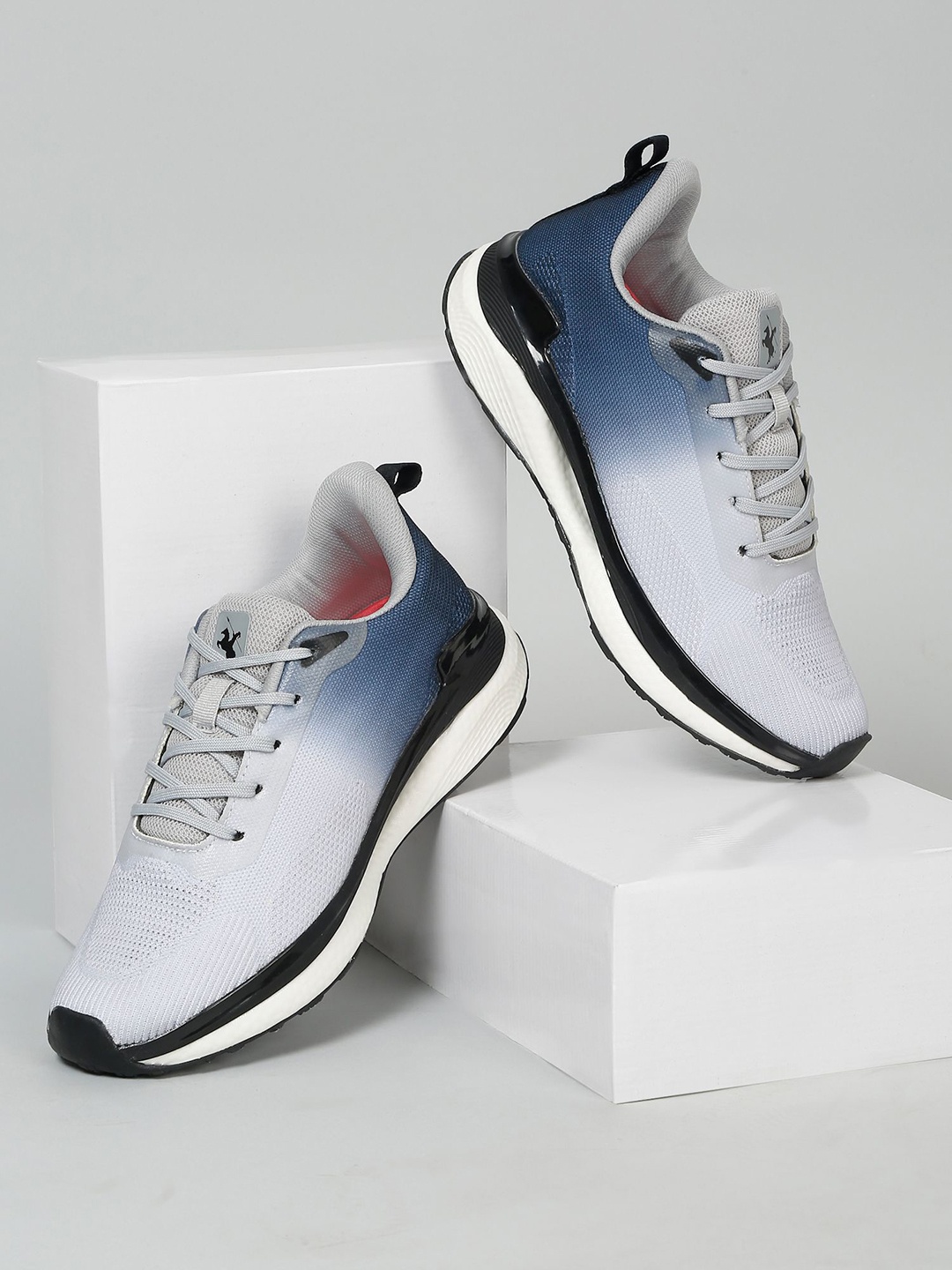 

Cantabil Men Textile Lace-Ups Running Shoes, Blue