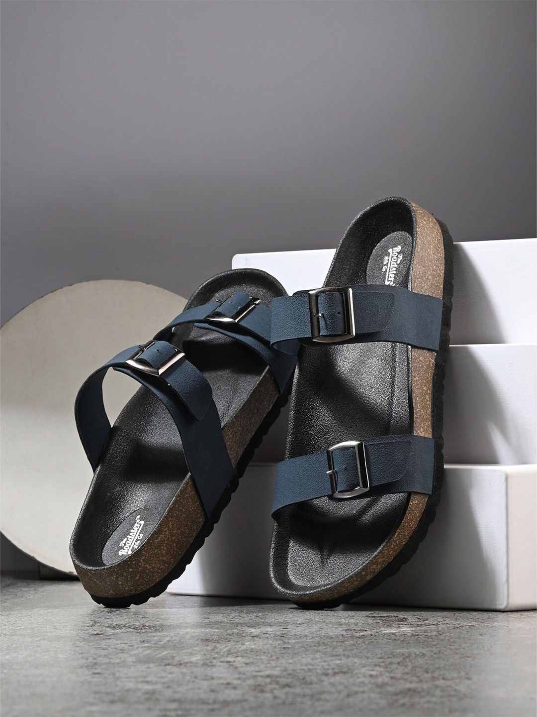 

The Roadster Lifestyle Co Men Casual Comfort Sandals, Blue