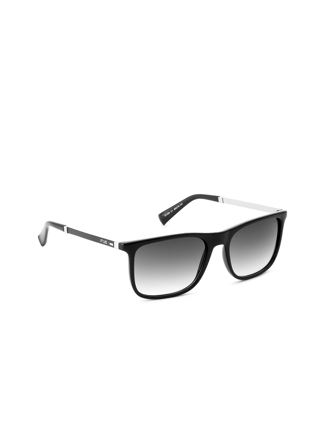 

IRUS by IDEE Men Square Sunglasses with UV Protected Lens IRS1329C1SG, Grey
