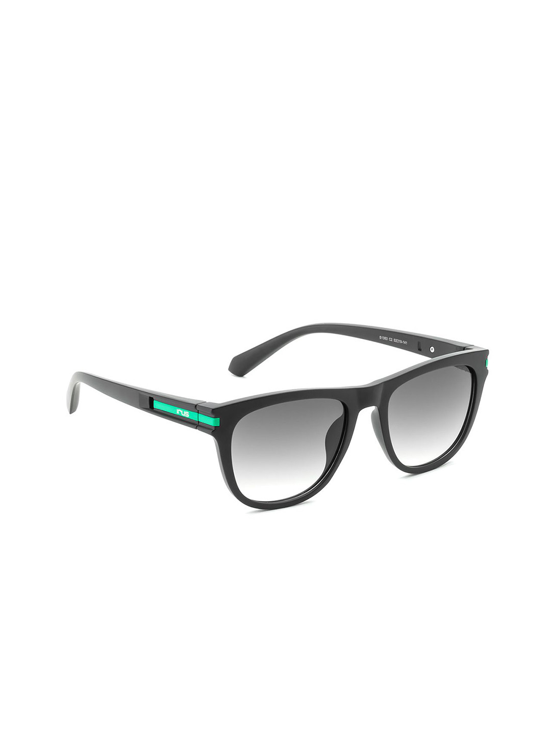 

IRUS by IDEE Men Oval Sunglasses with UV Protected Lens IRS1363C2SG, Grey