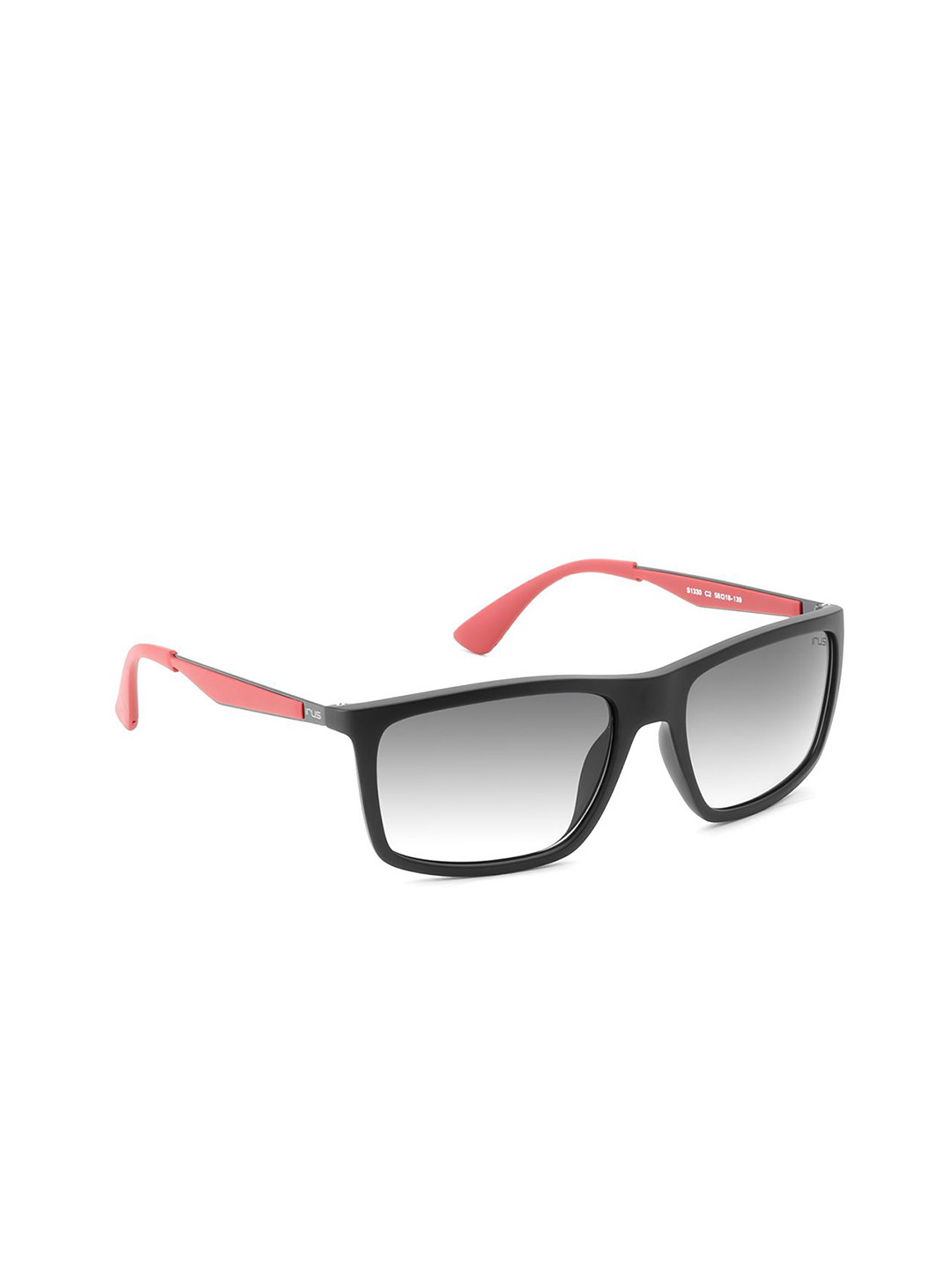 

IRUS by IDEE Men Rectangle Sunglasses with UV Protected Lens IRS1330C2SG, Green