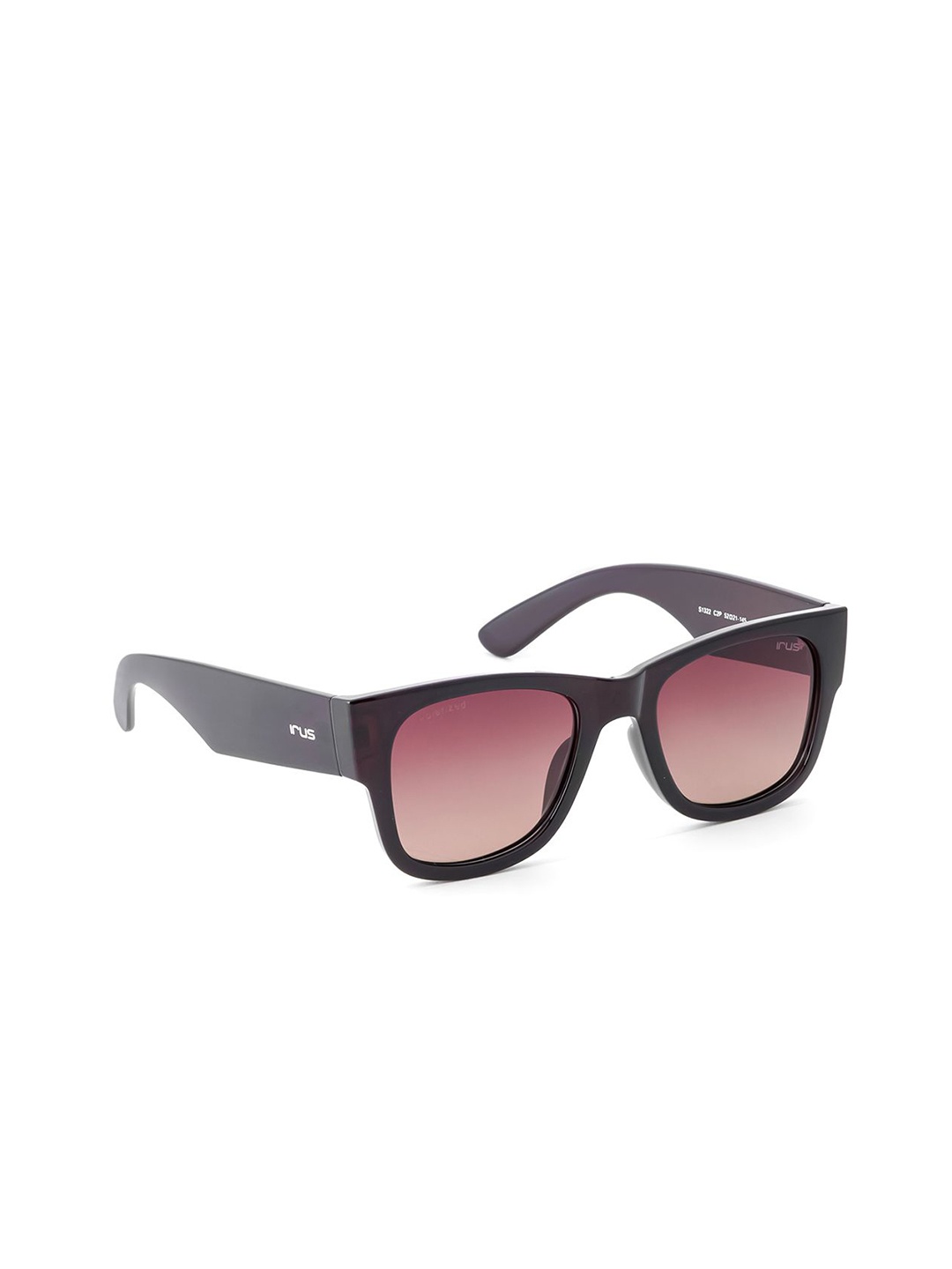 

IRUS by IDEE Men Wayfarer Sunglasses with Polarised and UV Protected Lens IRS1322C2PSG, Brown