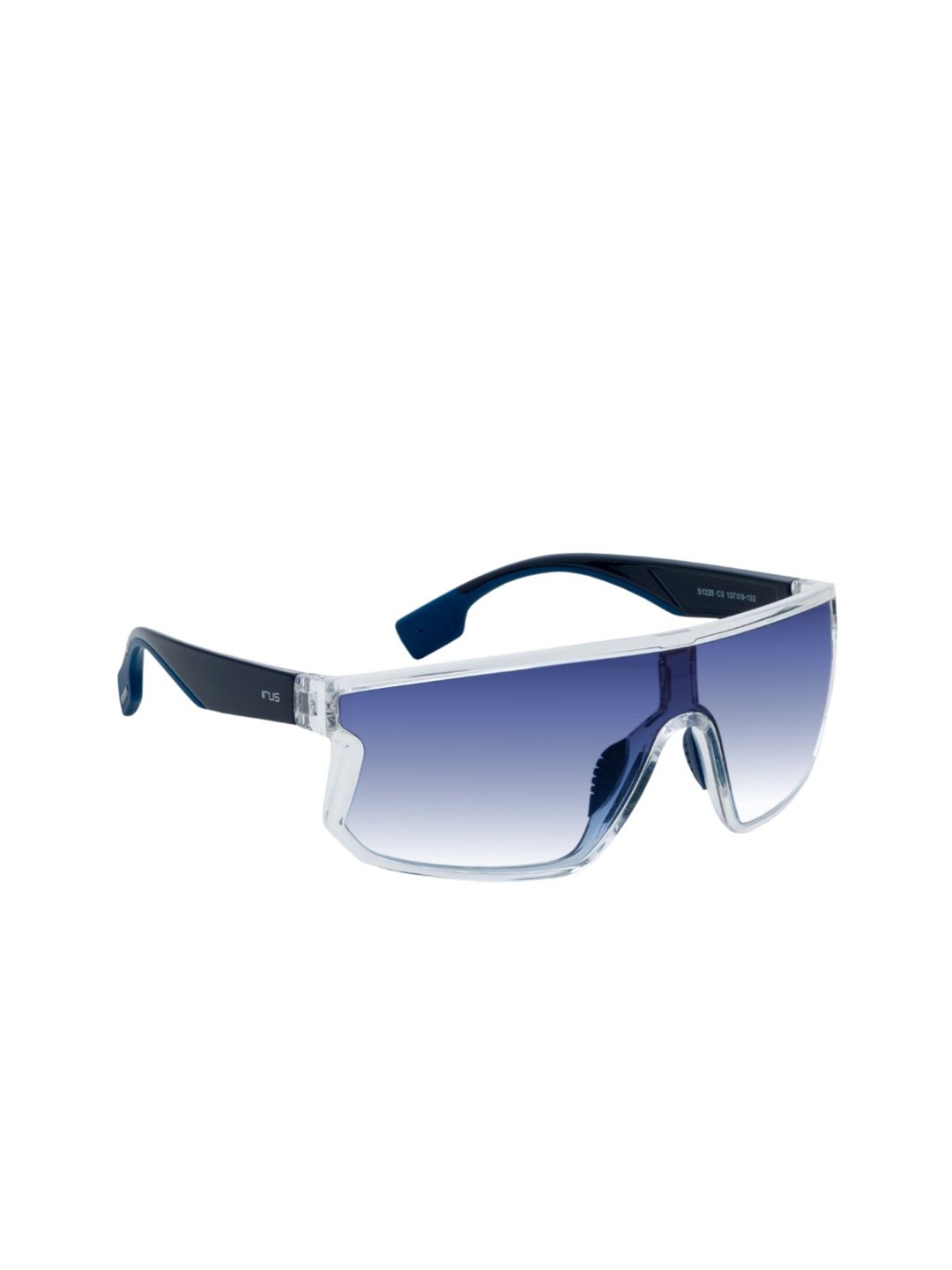 

IRUS by IDEE Men Sports Sunglasses with UV Protected Lens IRS1328C3SG, Blue