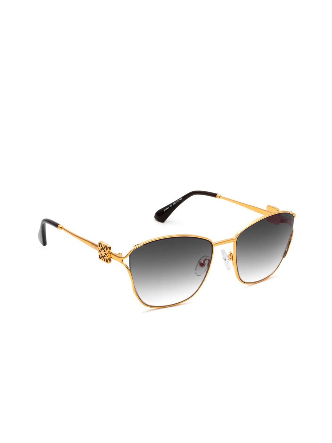 

IRUS by IDEE Women Butterfly Sunglasses with UV Protected Lens IRS1344C2SG, Grey