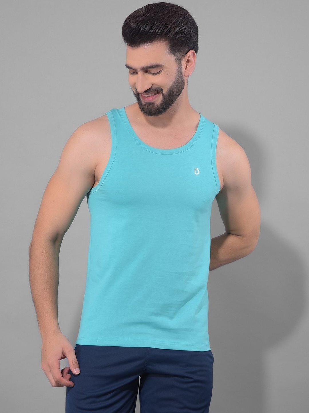 

Dollar Printed Innerwear Vests, Green