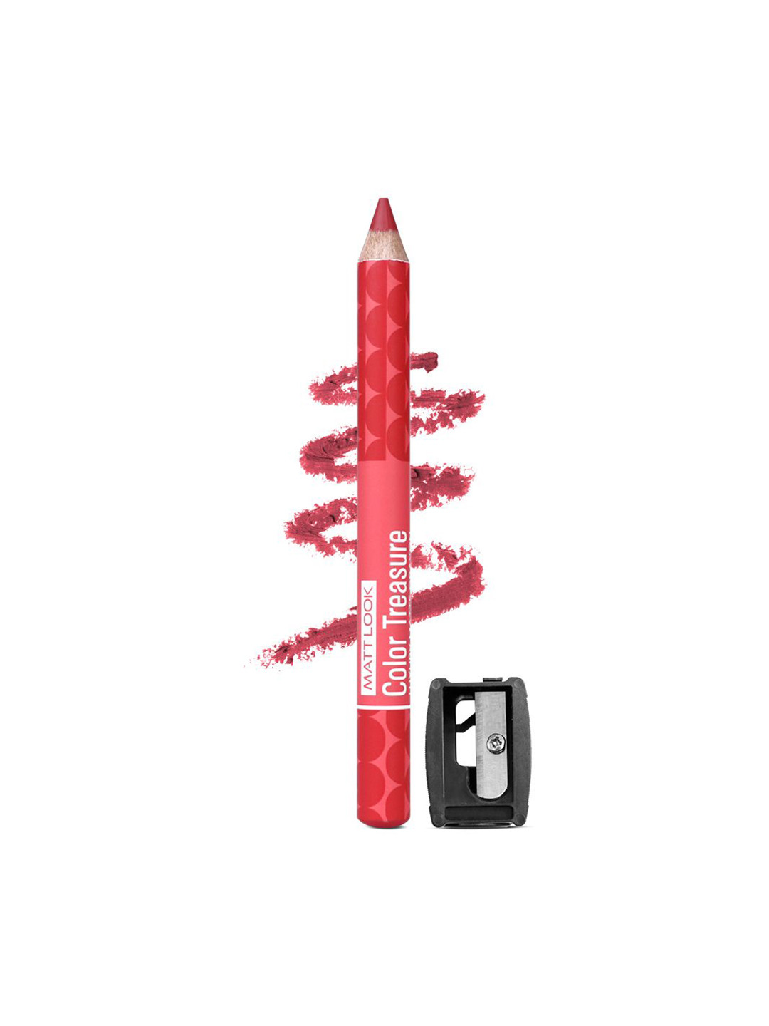 

MATTLOOK Color Treasure Luxury Matte Crayon - Rose Ritual, Red