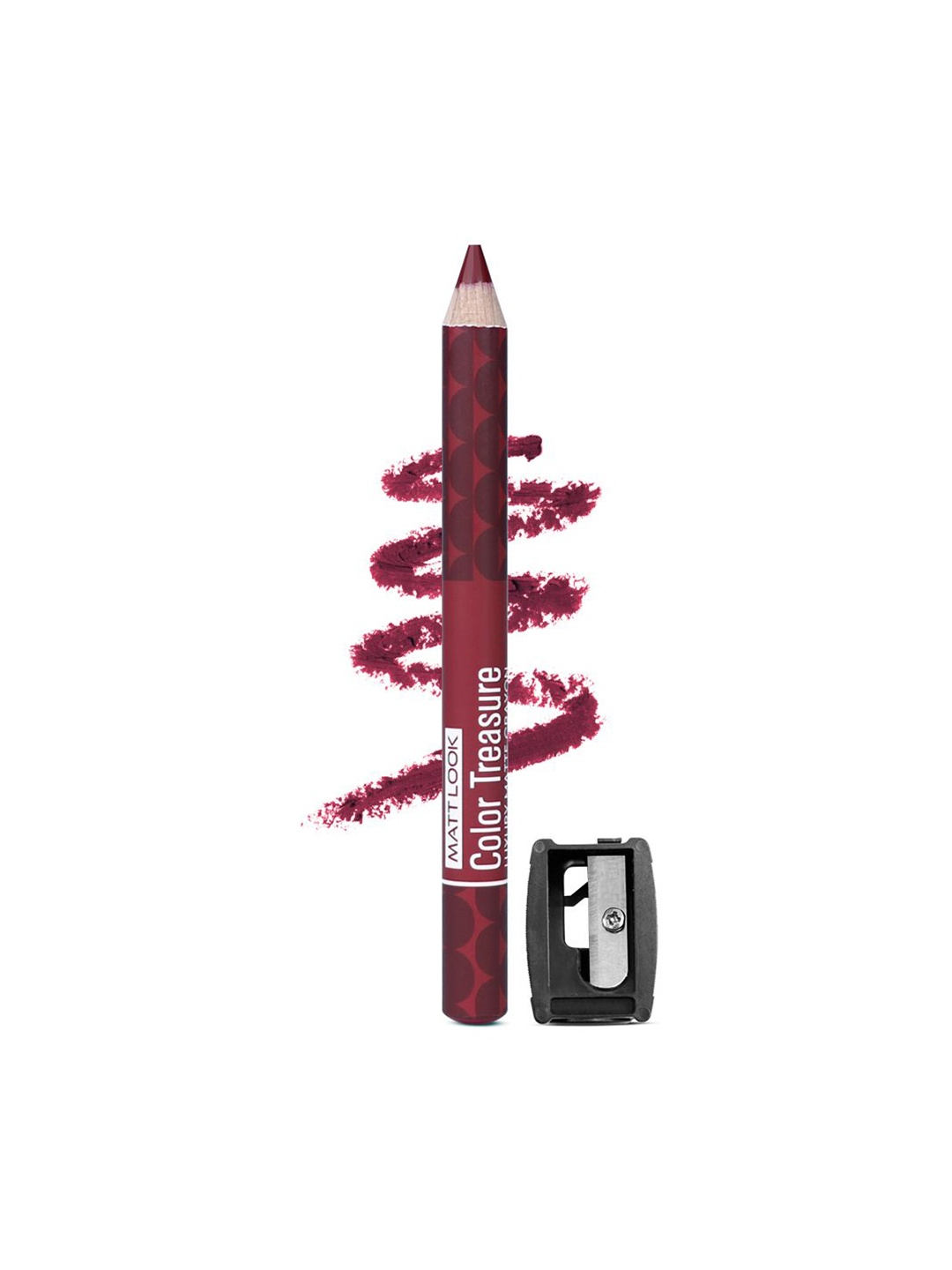 

MATTLOOK Color Treasure Luxury Matte Crayon - Crazy Wine, Burgundy