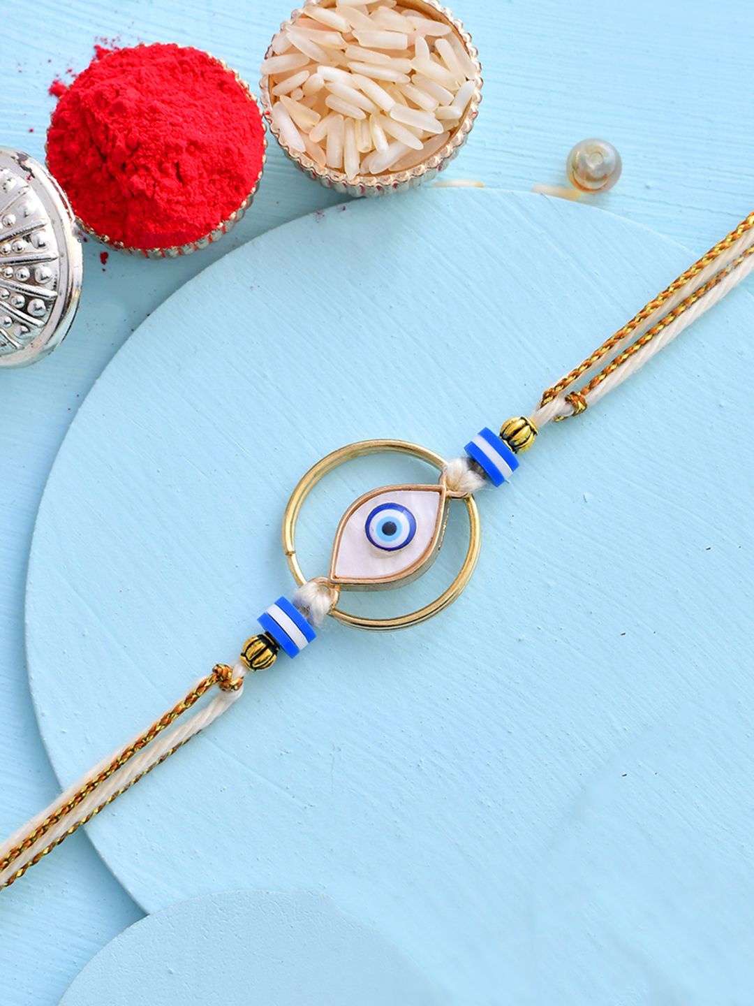 

Aapno Rajasthan Thread Rakhi, Gold