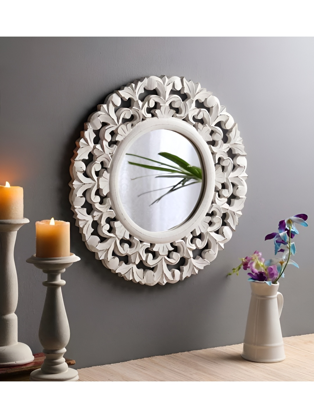 

VAS collection home White Round Wall Mirrors