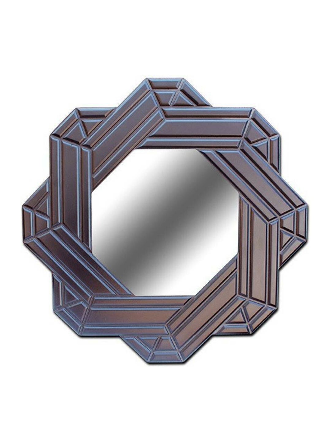 

VAS collection home Self Designed Wooden Frame Mirror, Brown