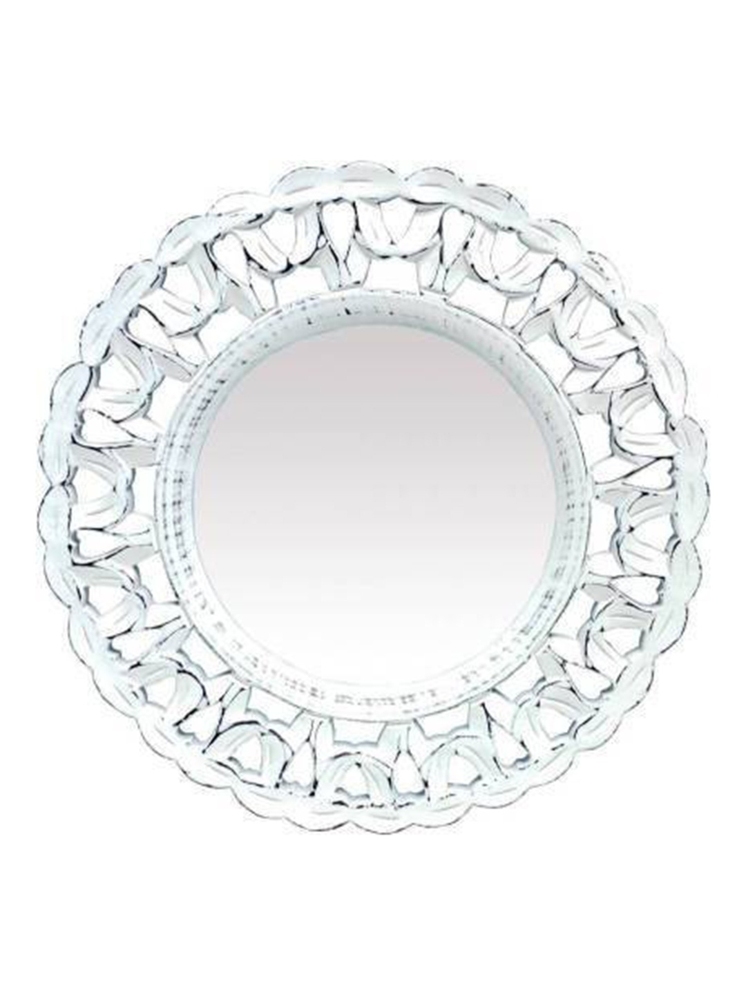 

VAS collection home Wooden Wall Mirror Frame, White