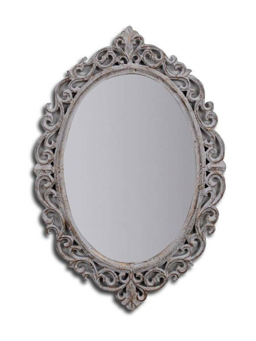 

VAS collection home Wood Round Wall Mirrors, Black