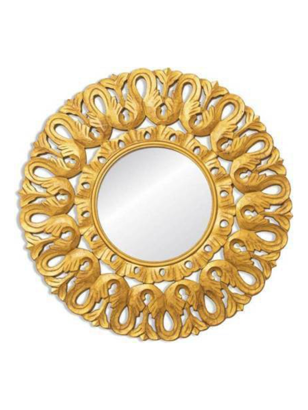 

VAS collection home Wooden Wall Mirror Frame, Bronze
