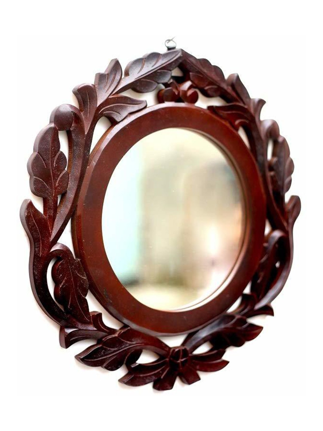

VAS collection home Textured Wooden Wall Mirrors, Brown