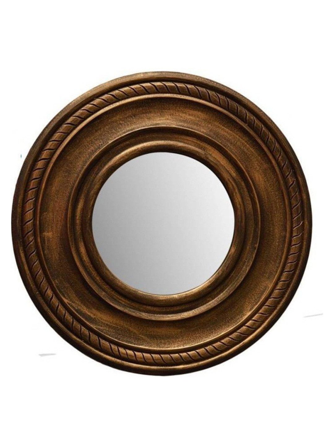 

VAS collection home Wooden Wall Mirror, Brown