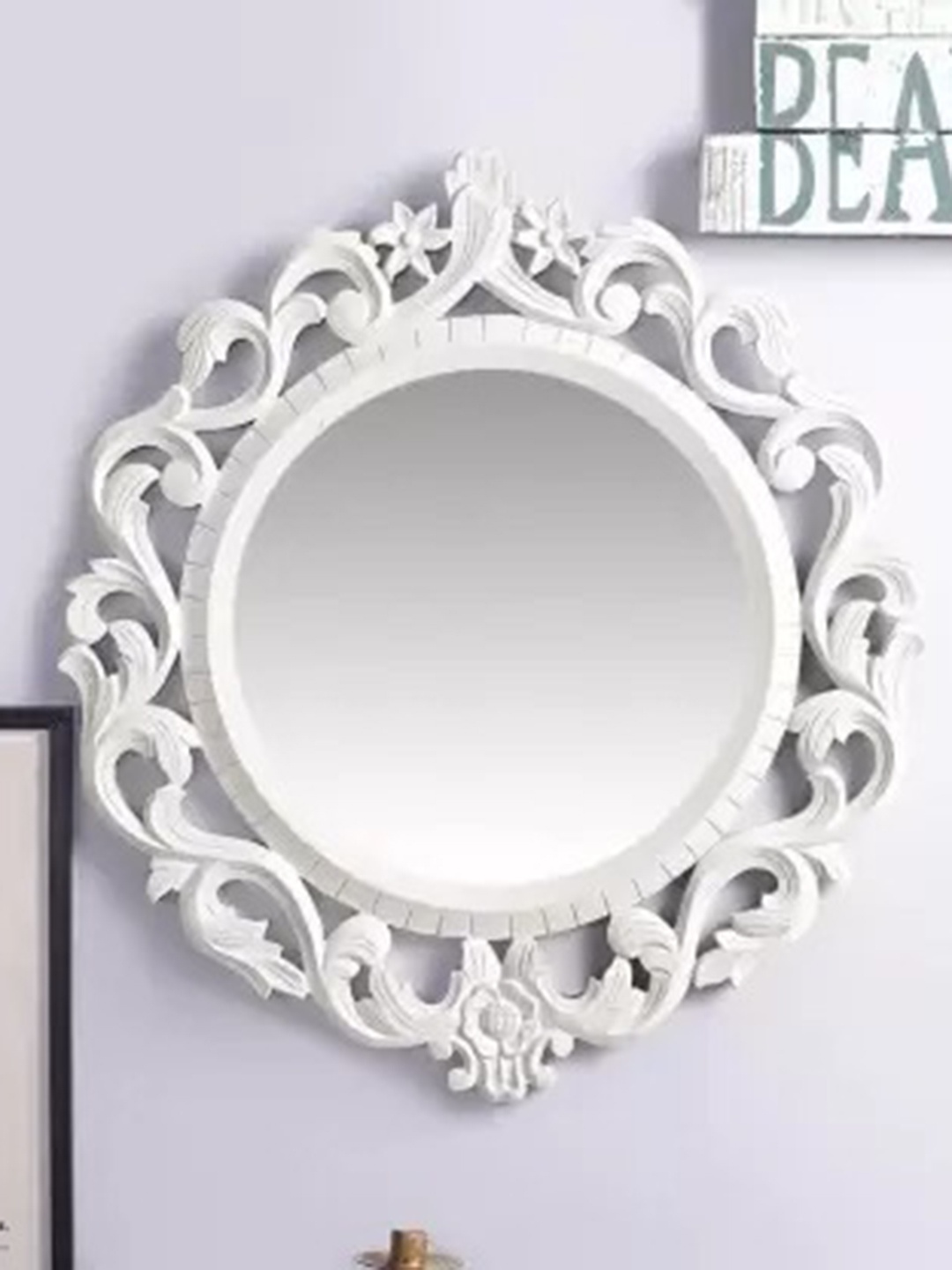 

VAS collection home MDF Wall Mirror Frame, White