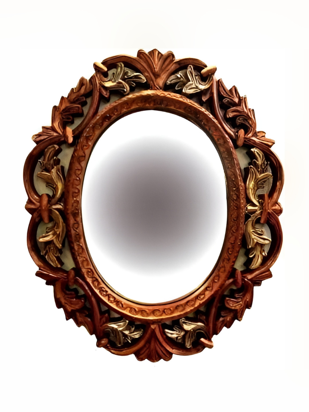

VAS collection home Brown Wooden Mirror Frame