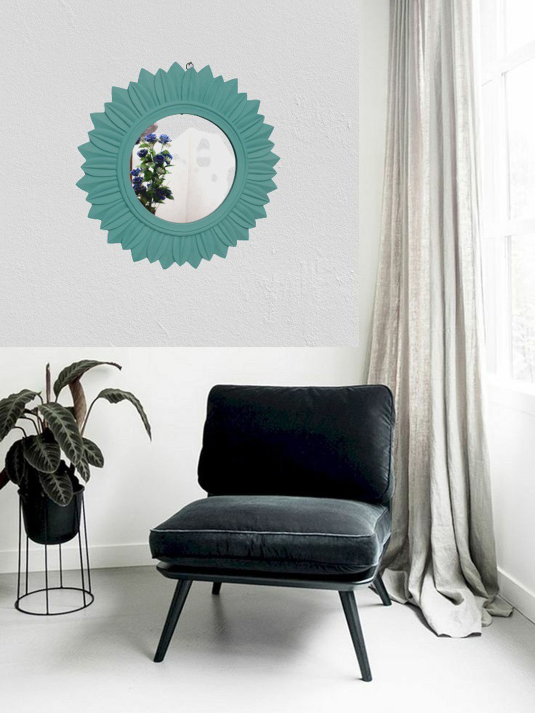 

VAS collection home MDF Mirror Frame, Green