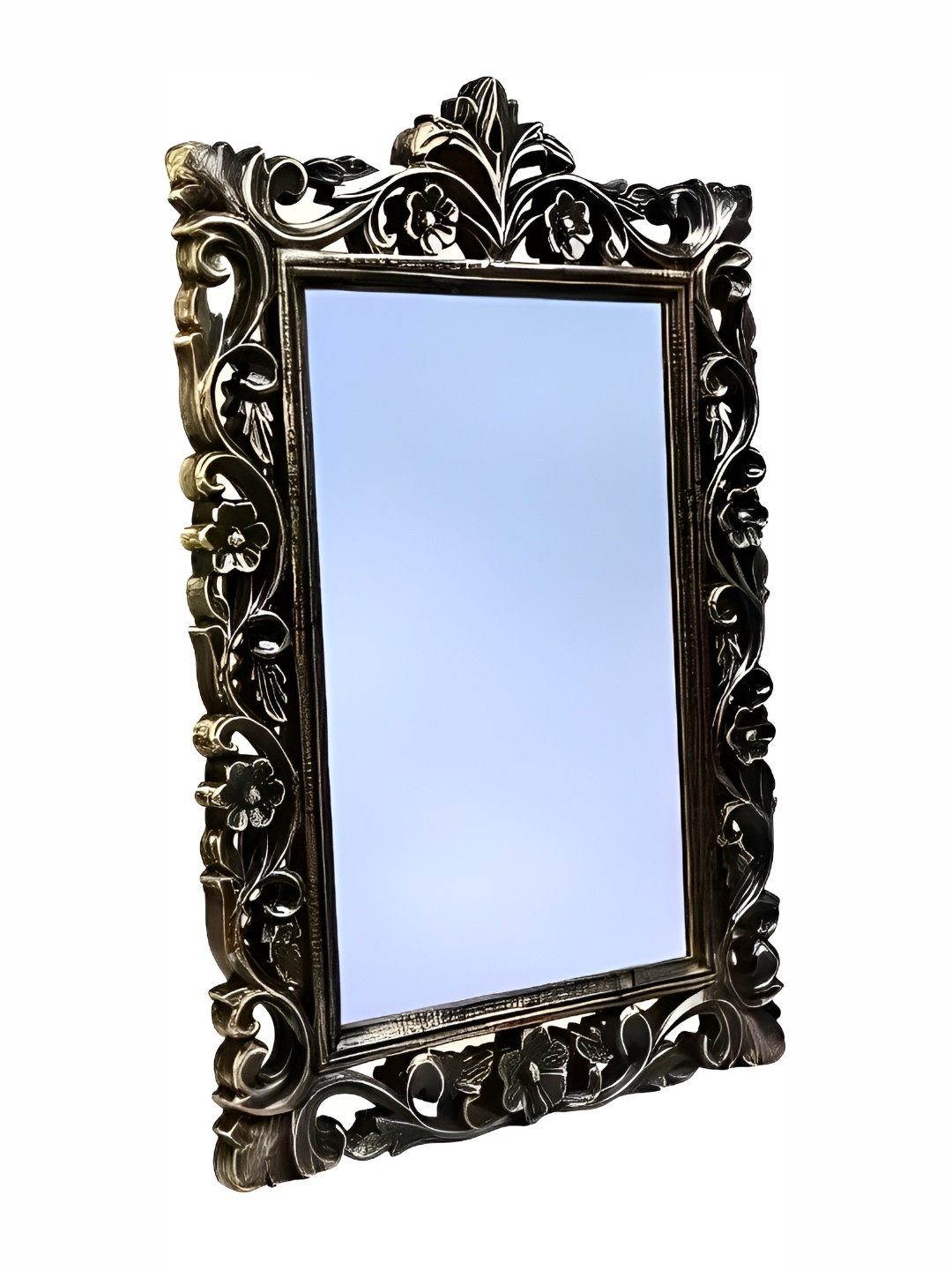 

VAS collection home Rectangle Shape Wall Decor Mirror, Black