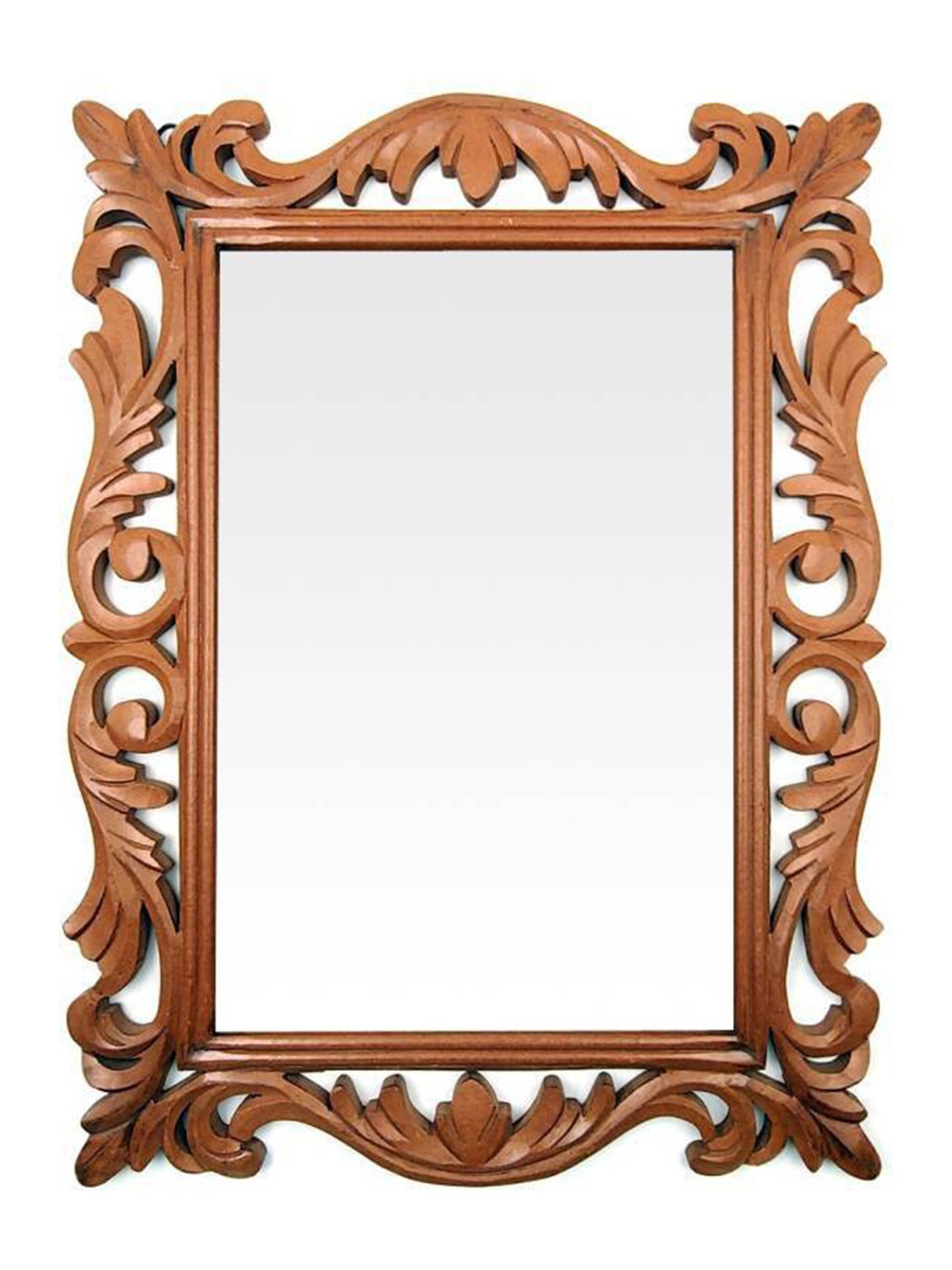 

VAS collection home Brown Wooden Mirror Frame