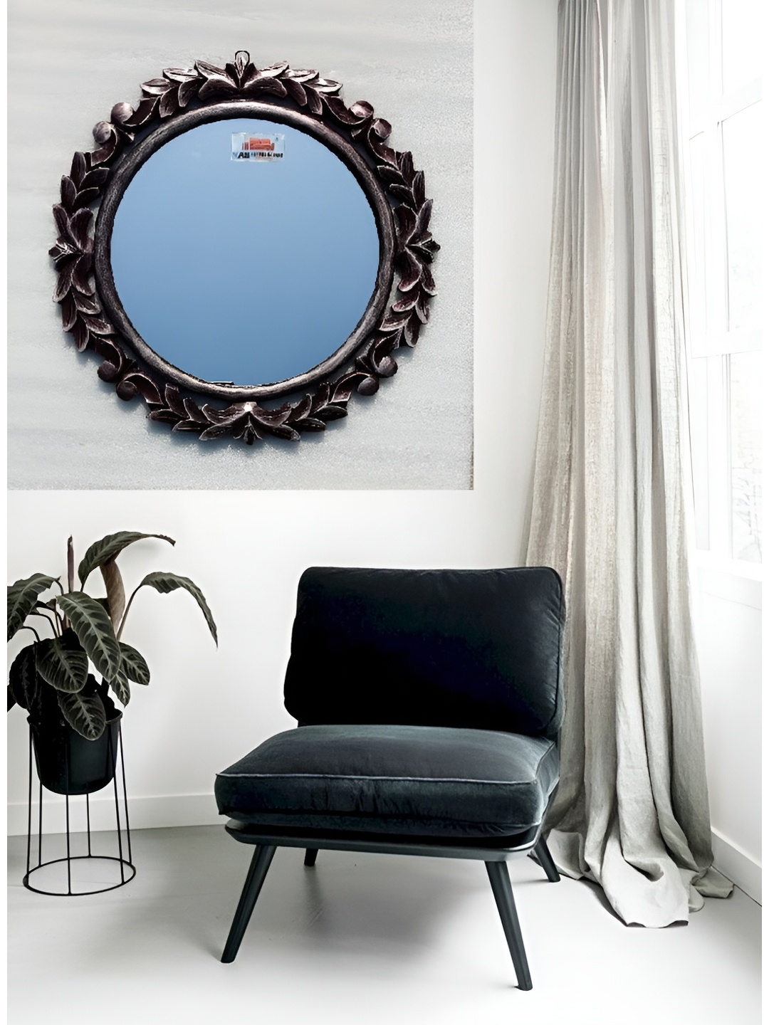 

VAS collection home Wooden Wall Mirrors, Multi