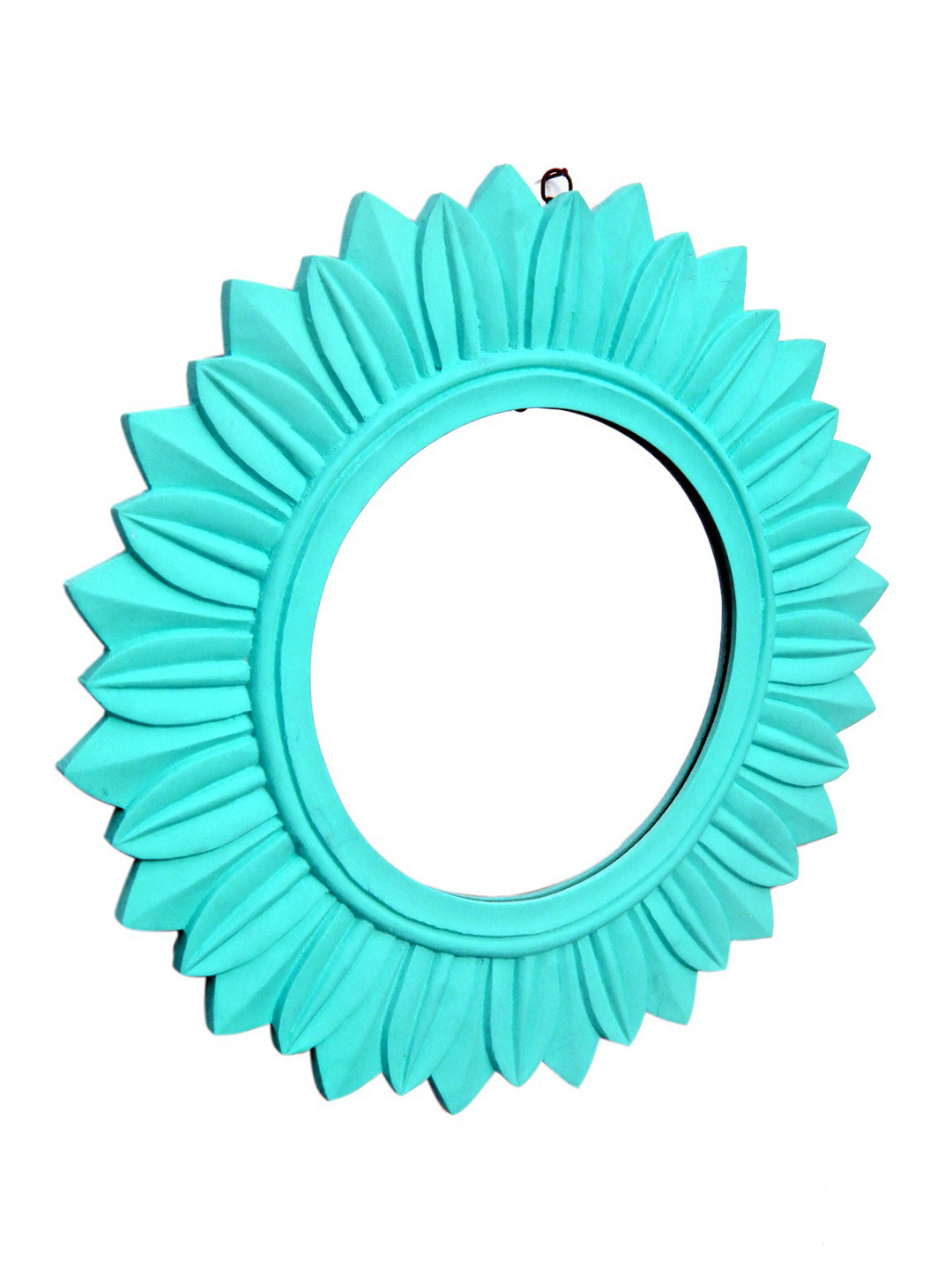 

VAS collection home Textured Round Mirror, Green